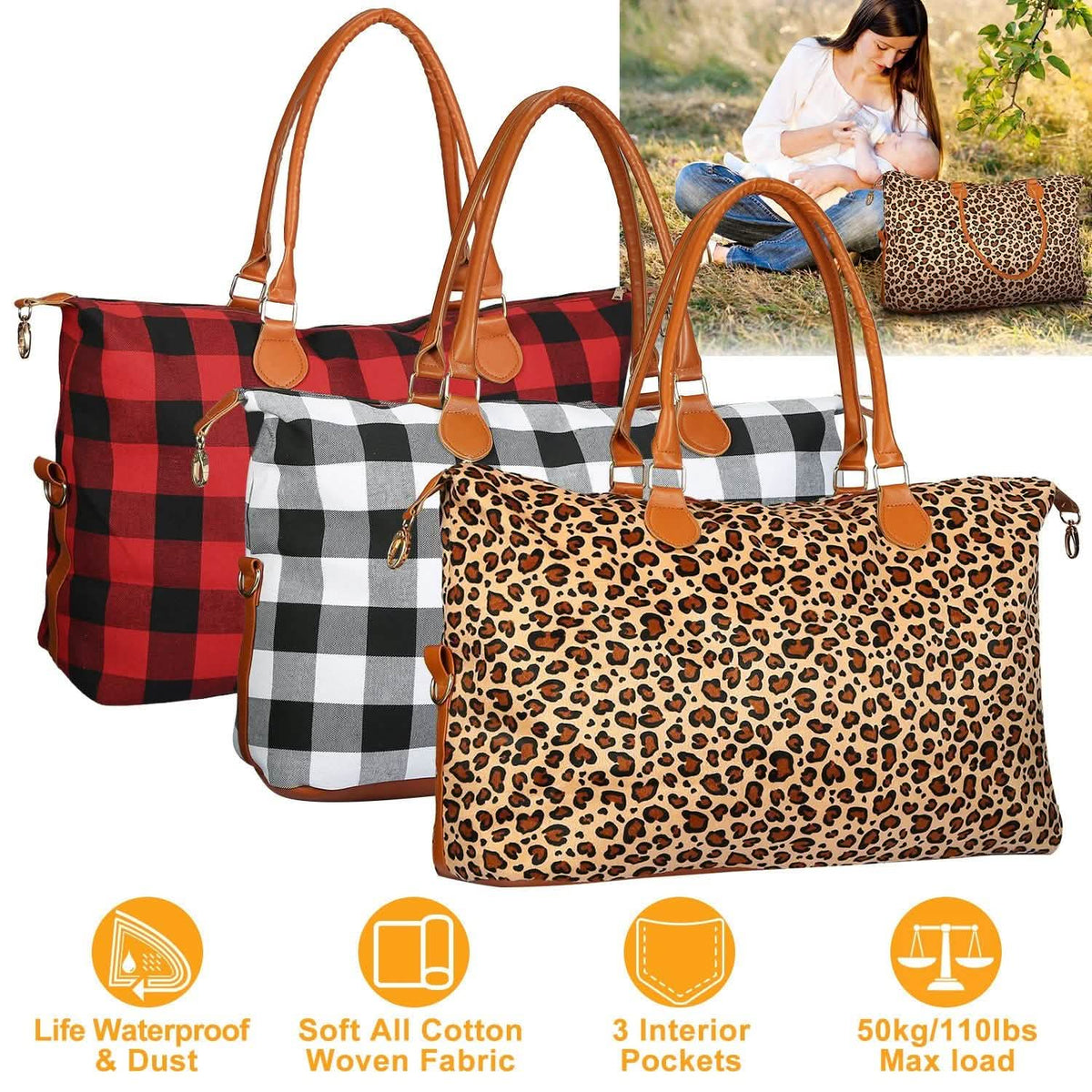 Women Duffle Bag Travel Luggage Handbags & Wallets - Tophatter Daily Deals
