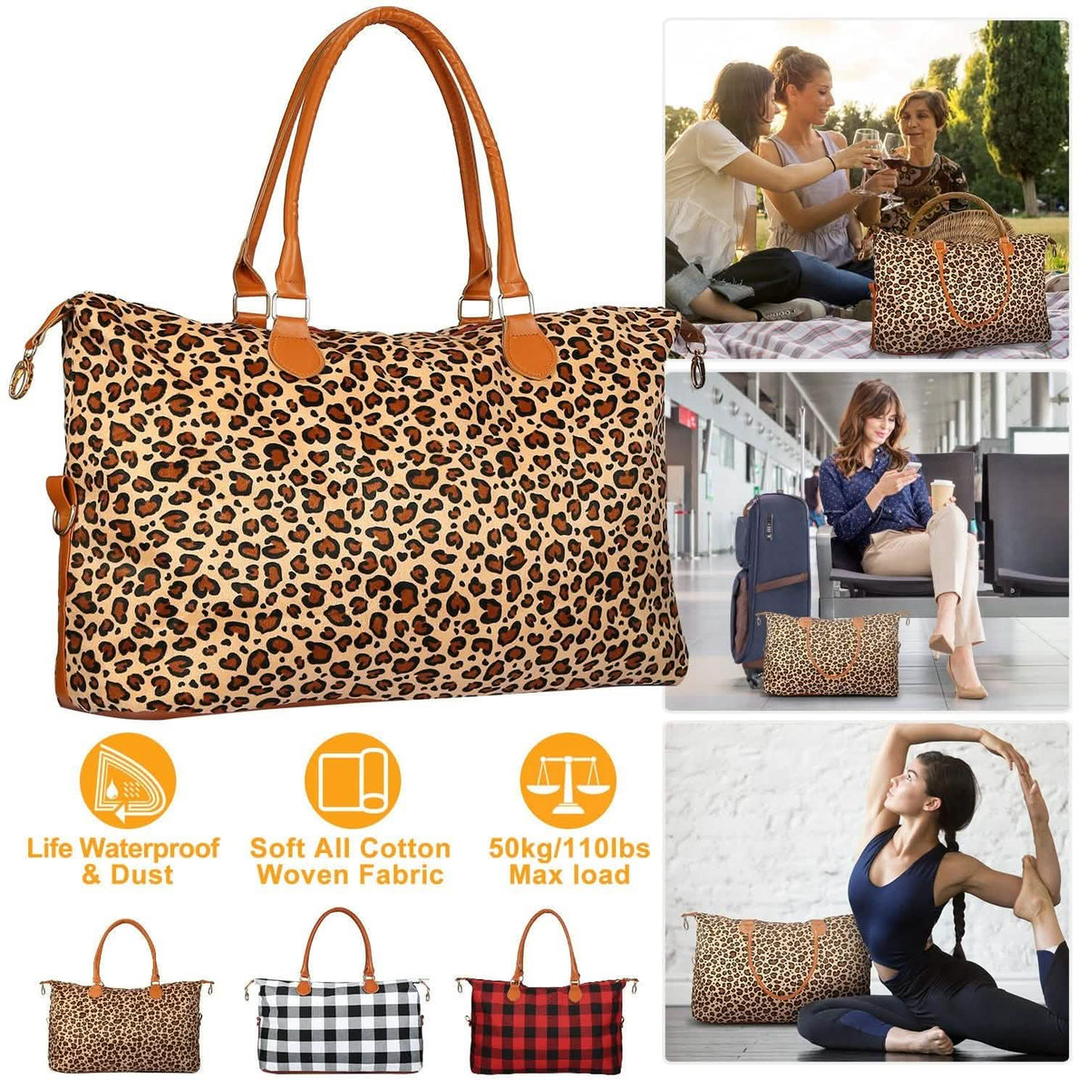Women Duffle Bag Travel Luggage Handbags & Wallets - Tophatter Daily Deals