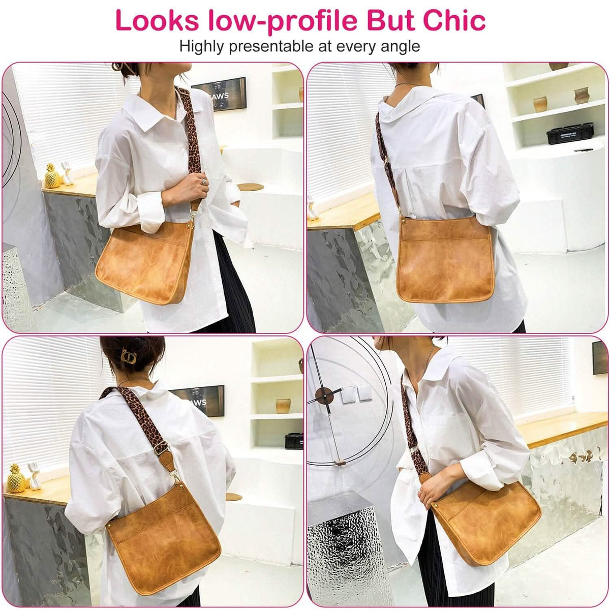 Women Fashion Leather Crossbody Bag Handbags & Wallets - Tophatter Daily Deals