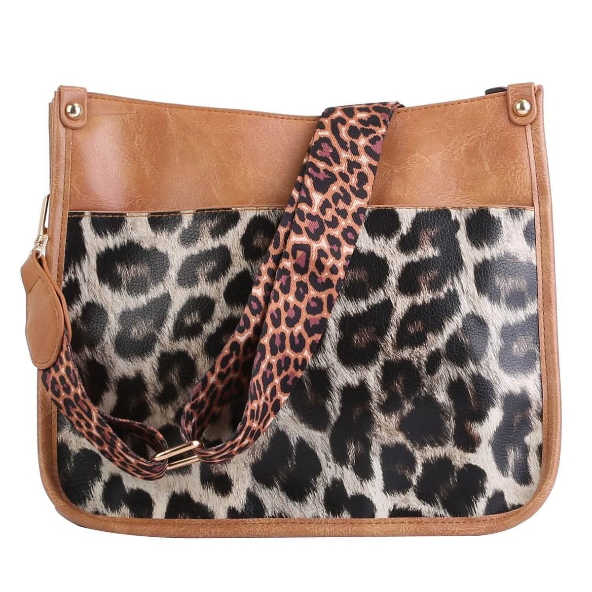 Women Fashion Leather Crossbody Bag Leopard Handbags & Wallets - Tophatter Daily Deals