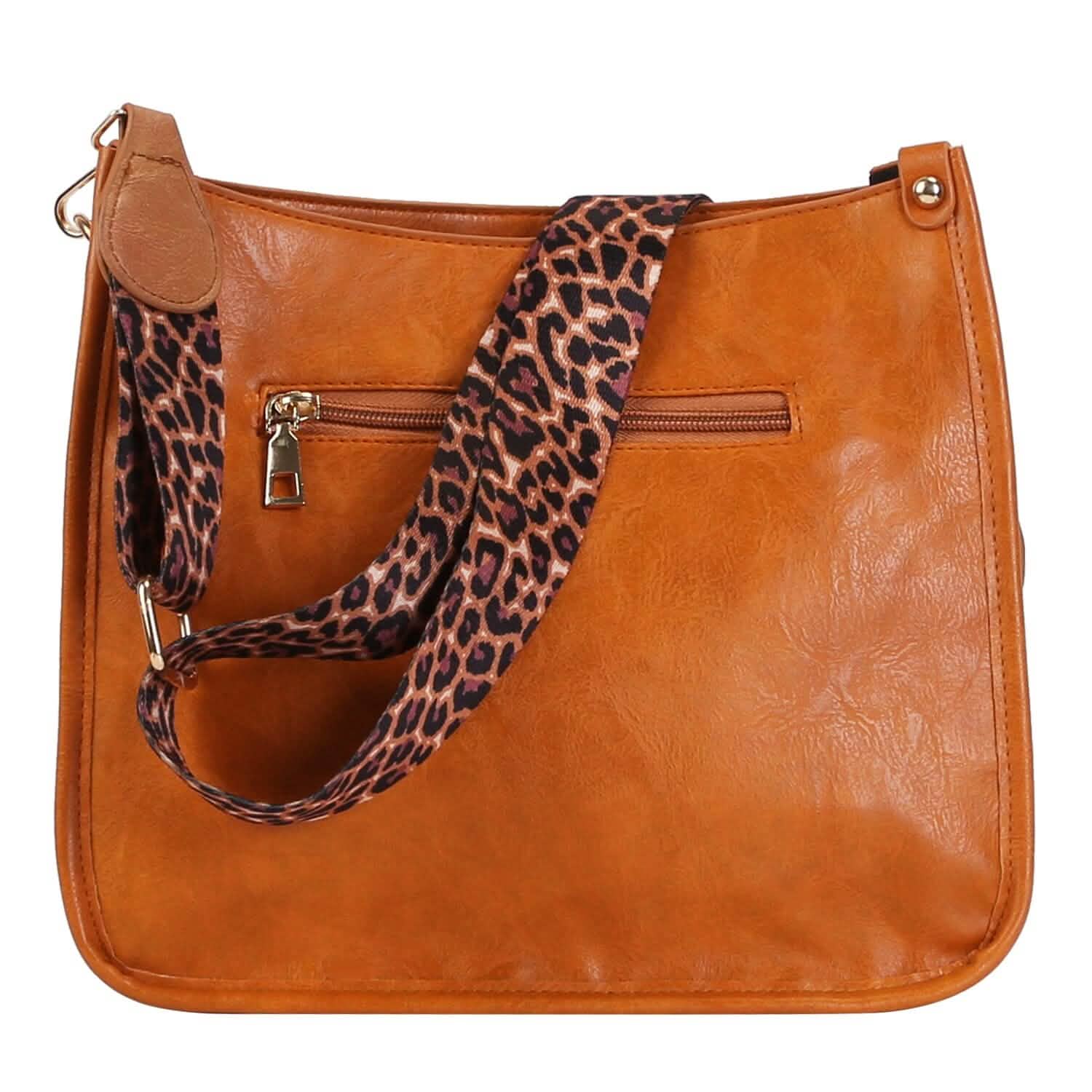 Women Fashion Leather Crossbody Bag Orange Handbags & Wallets - Tophatter Daily Deals