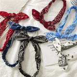 Women Fashion Sweet Retro Print Headbands Headbands & Hair Accessories - Tophatter Daily Deals