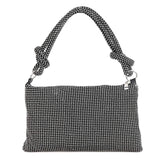 Women Glitter Evening Bags Shiny Rhinestone Handbag Purses Black Handbags & Wallets - Tophatter Daily Deals