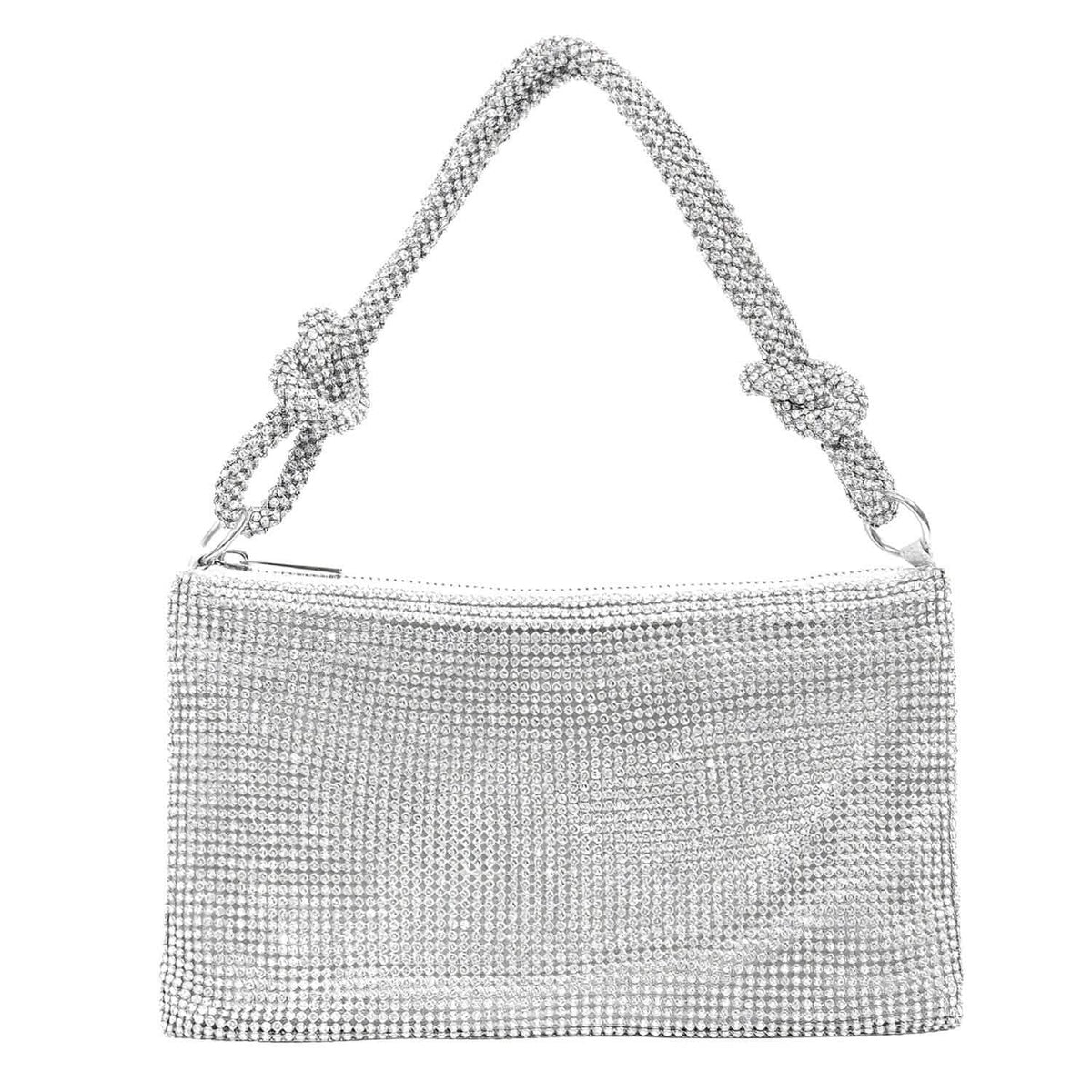 Women Glitter Evening Bags Shiny Rhinestone Handbag Purses Silver Handbags & Wallets - Tophatter Daily Deals