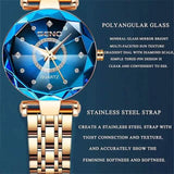 Women Golden and Silver Classic Quartz Watch Watches - Tophatter Daily Deals