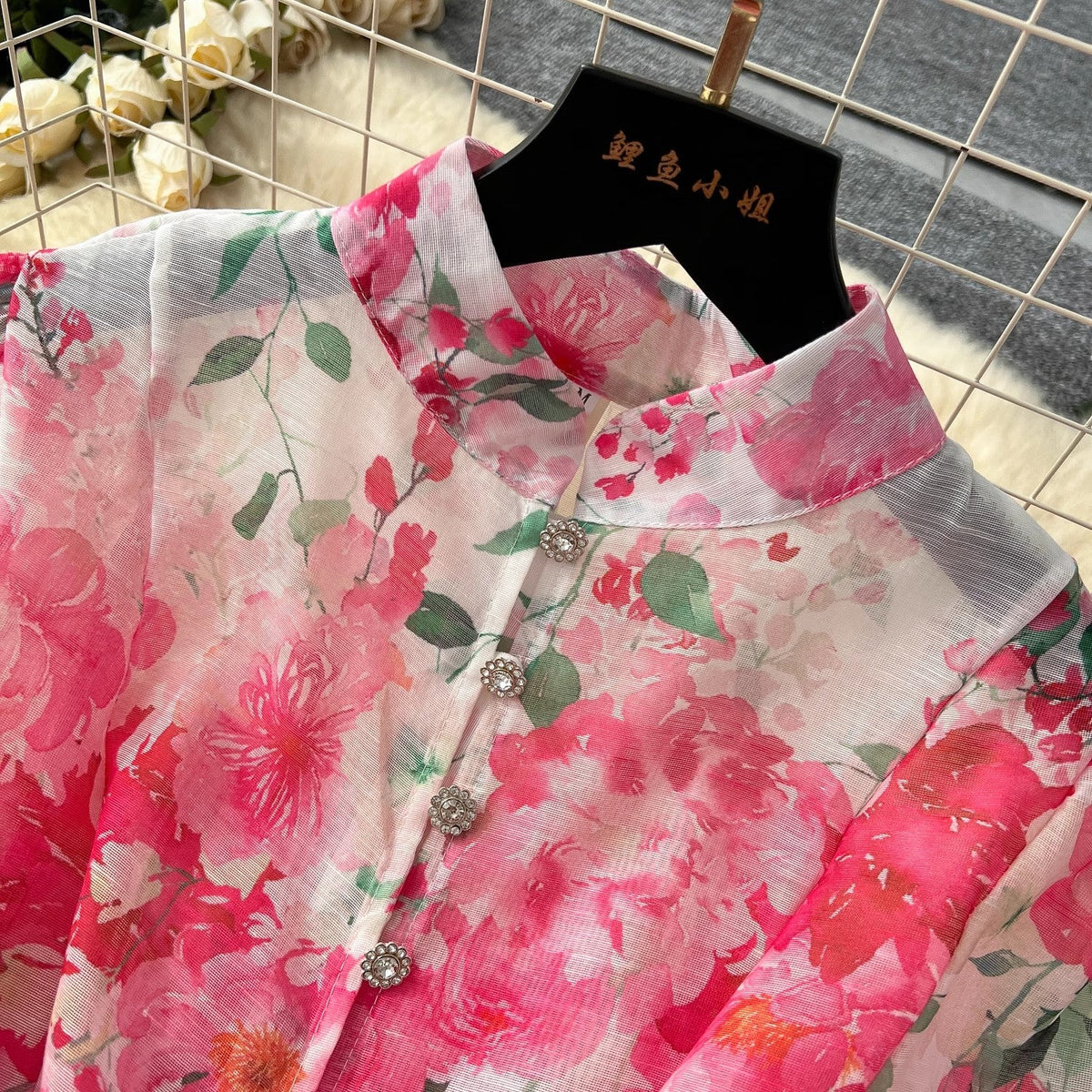 Women Holiday Gorgeous Floral Organza Mini Dress Mini Dresses - Tophatter Daily Deals