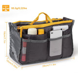 Women Lady Travel Insert Handbag Organizer Makeup Bags Storage & Organization - Tophatter Daily Deals