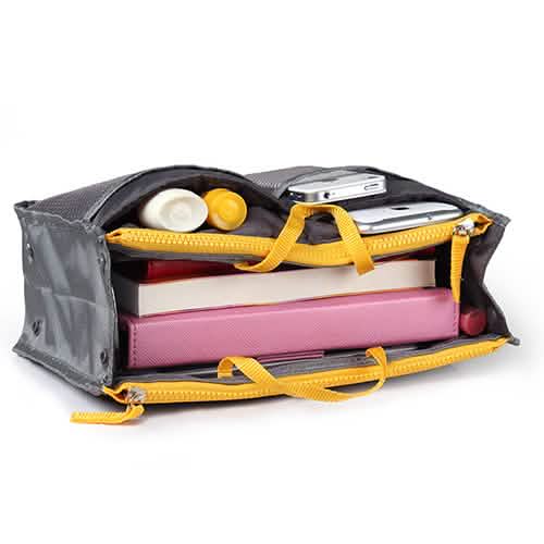 Women Lady Travel Insert Handbag Organizer Makeup Bags Storage & Organization - Tophatter Daily Deals