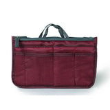 Women Lady Travel Insert Handbag Organizer Makeup Bags Red Storage & Organization - Tophatter Daily Deals