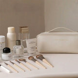 Women Makeup Organizer Toiletry Leather Bag Beauty & Personal Care - Tophatter Daily Deals