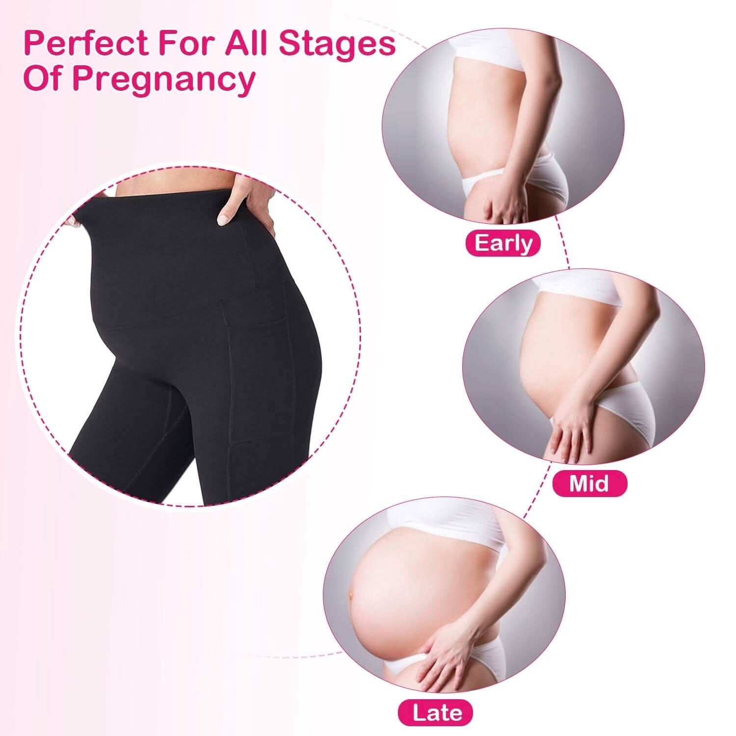 Women Maternity Seamless Shorts Women's Lingerie - Tophatter Daily Deals