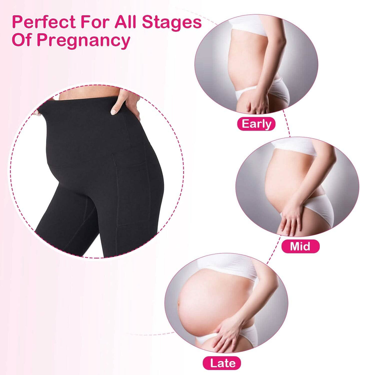 Women Maternity Seamless Shorts Women's Lingerie - Tophatter Daily Deals