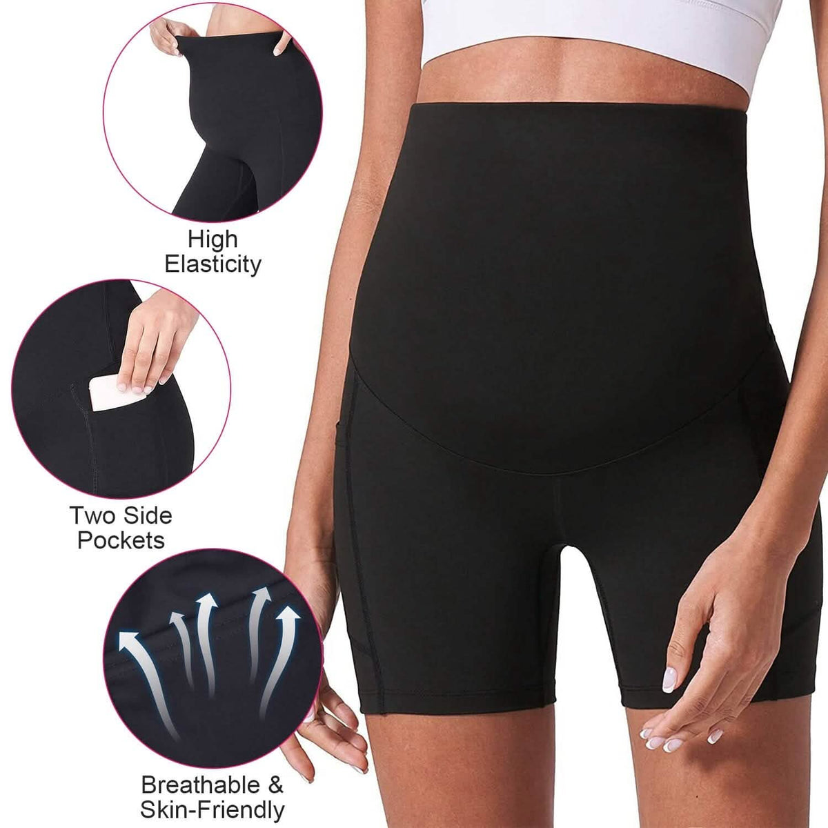 Women Maternity Seamless Shorts Women's Lingerie - Tophatter Daily Deals