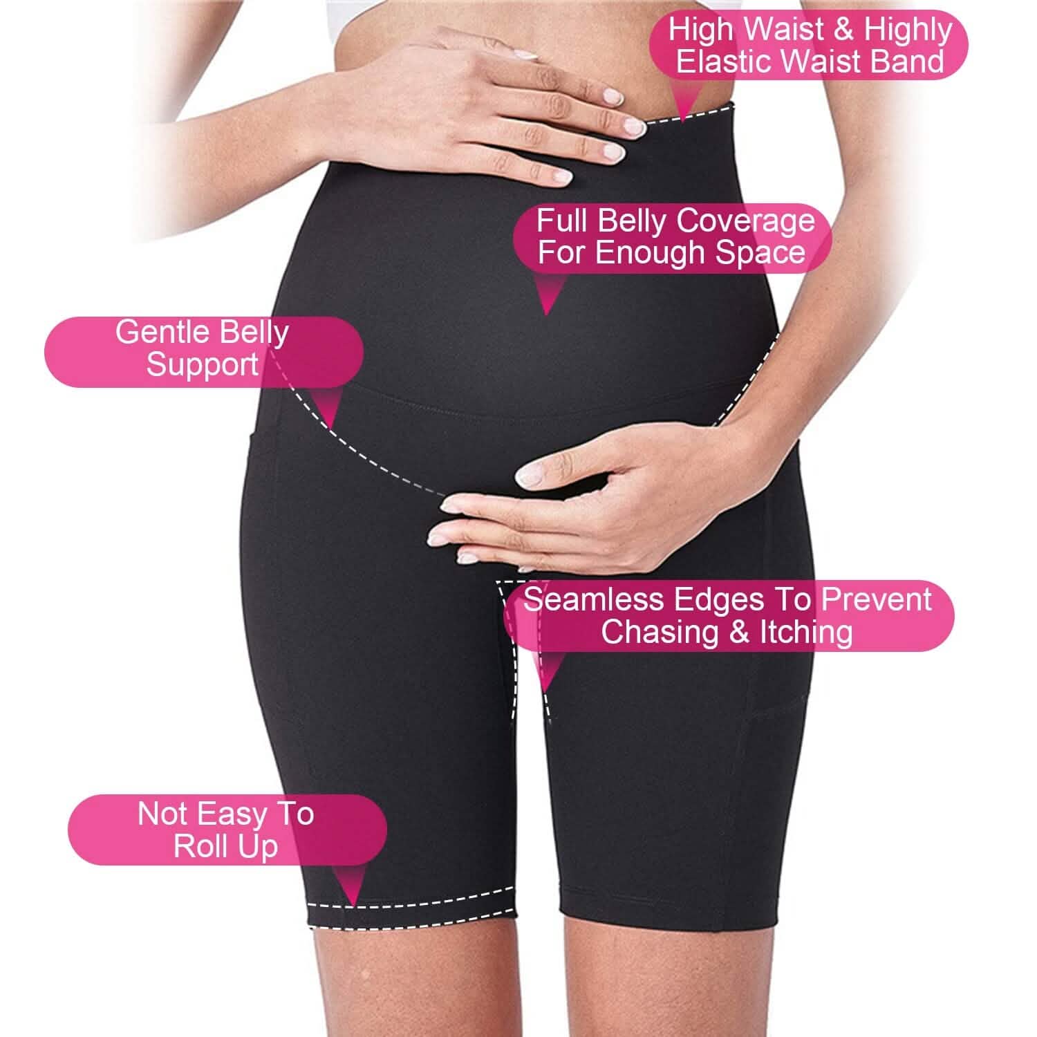Women Maternity Seamless Shorts Women's Lingerie - Tophatter Daily Deals