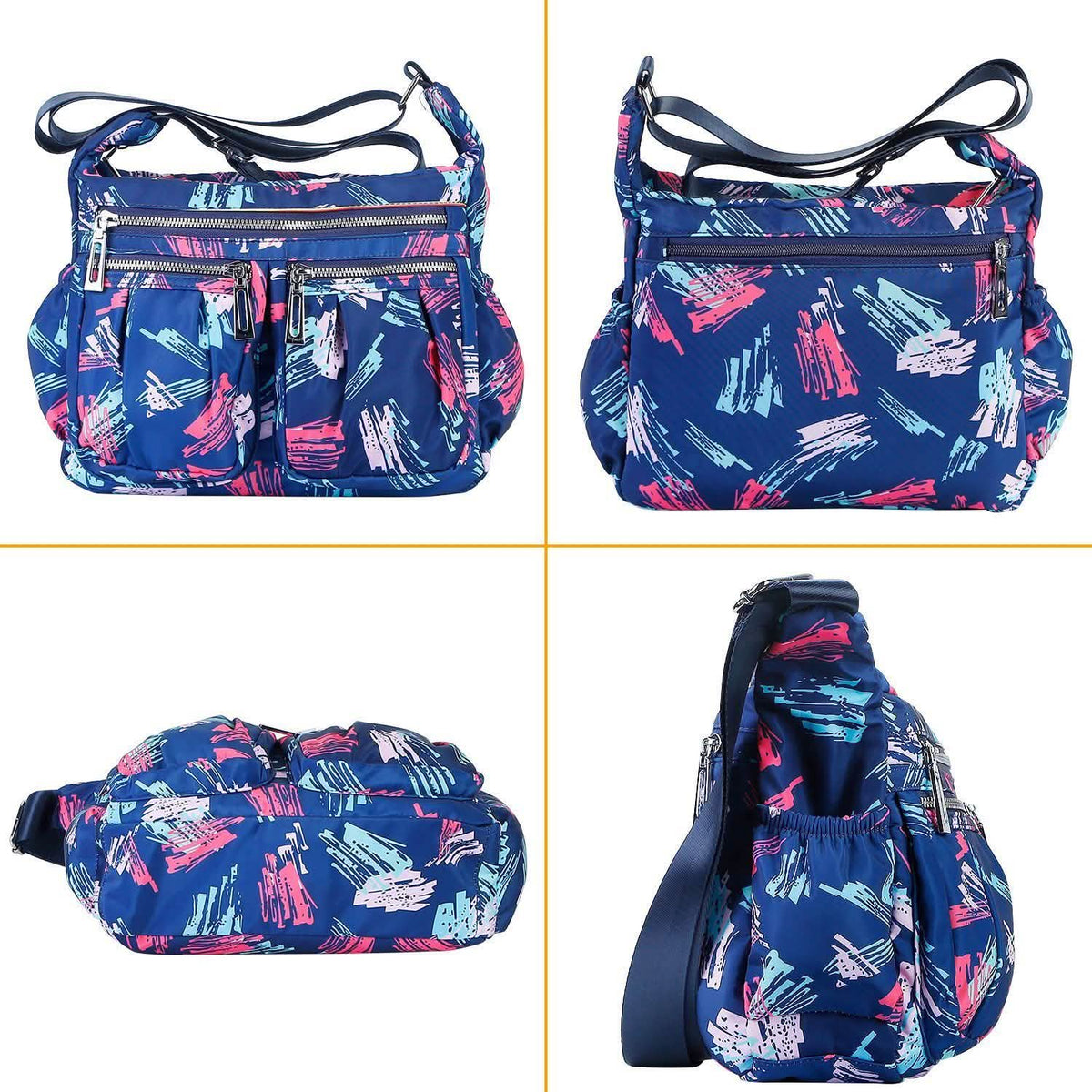 Women Multi-Pocket Shoulder Bag Handbags & Wallets - Tophatter Daily Deals