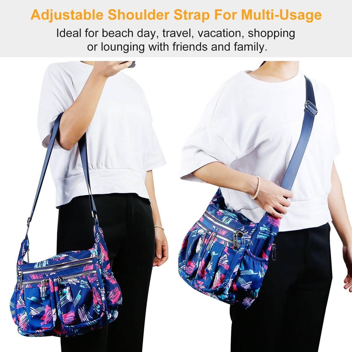 Women Multi-Pocket Shoulder Bag Handbags & Wallets - Tophatter Daily Deals