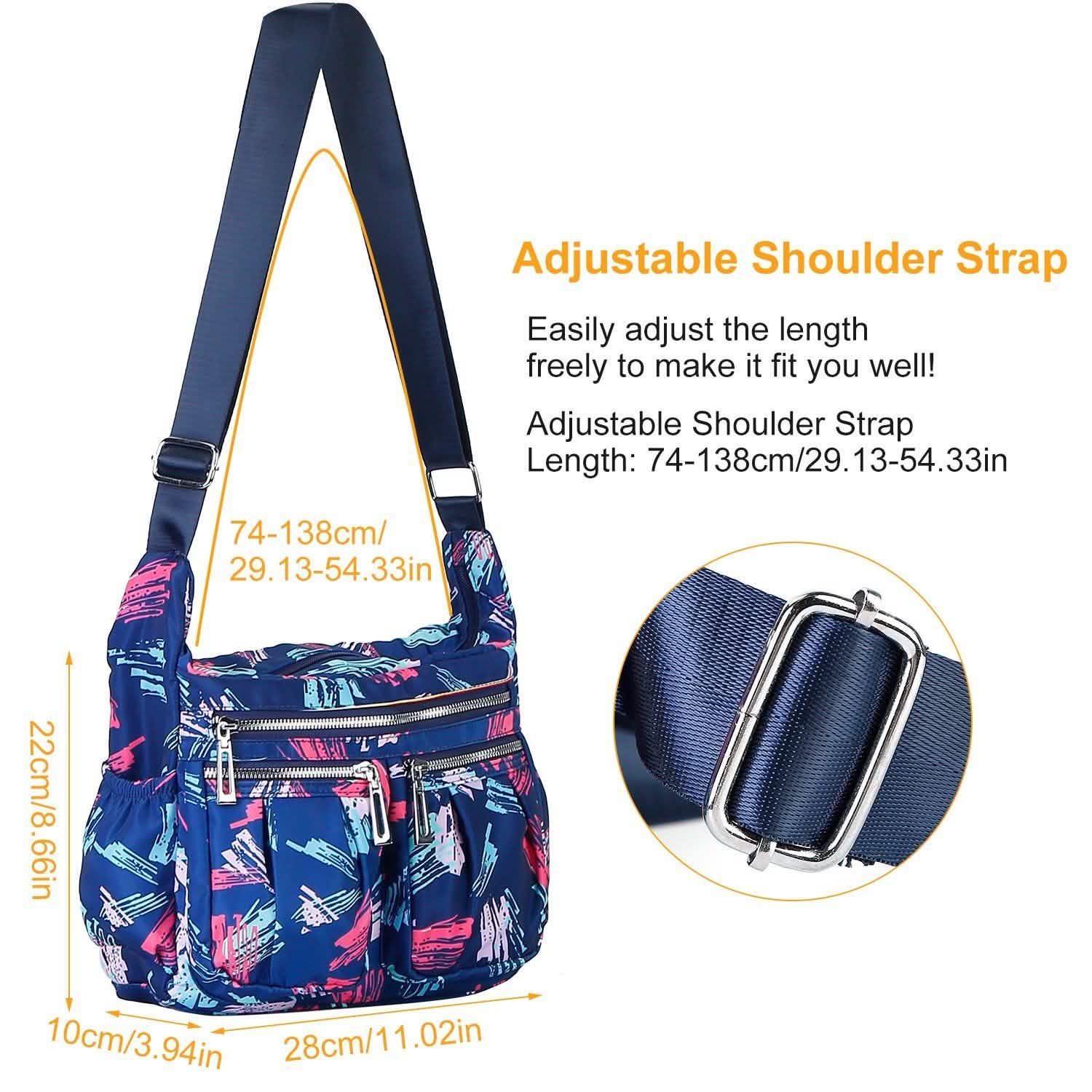 Women Multi-Pocket Shoulder Bag Handbags & Wallets - Tophatter Daily Deals