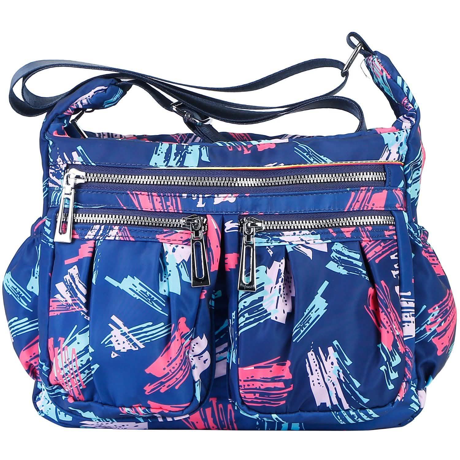 Women Multi-Pocket Shoulder Bag Graffiti Handbags & Wallets - Tophatter Daily Deals