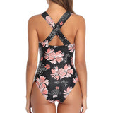 Women One Piece Plunge V Neck Monokini Sexy Hollow Out Swimsuit Women's Swimwear - Tophatter Daily Deals