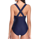 Women One Piece Plunge V Neck Monokini Sexy Hollow Out Swimsuit Women's Swimwear - Tophatter Daily Deals