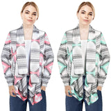 Women Open Front Long Sleeve Cardigan Women's Tops - Tophatter Daily Deals