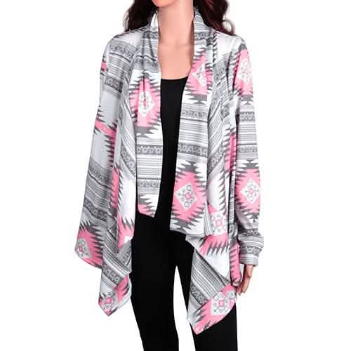 Women Open Front Long Sleeve Cardigan Women's Tops - Tophatter Daily Deals