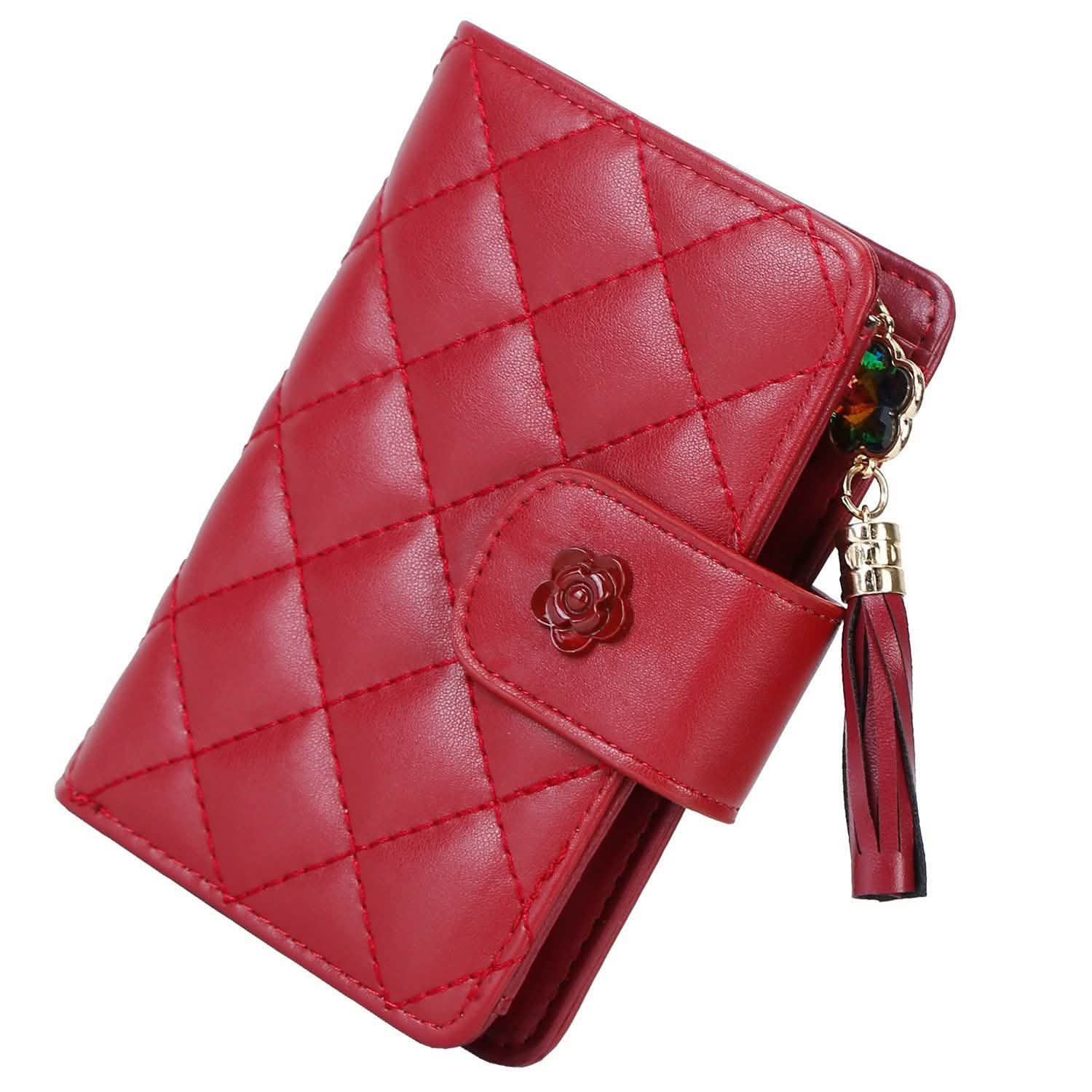 Women PU Leather Clutch Wallet Handbags & Wallets - Tophatter Daily Deals