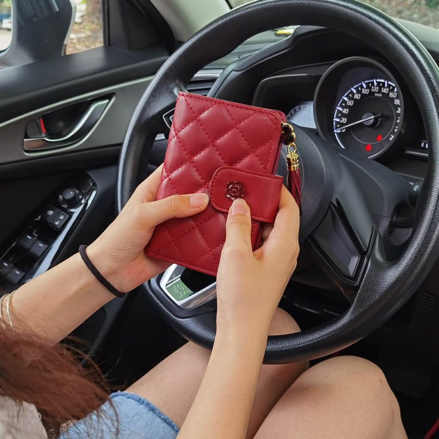 Women PU Leather Clutch Wallet Handbags & Wallets - Tophatter Daily Deals