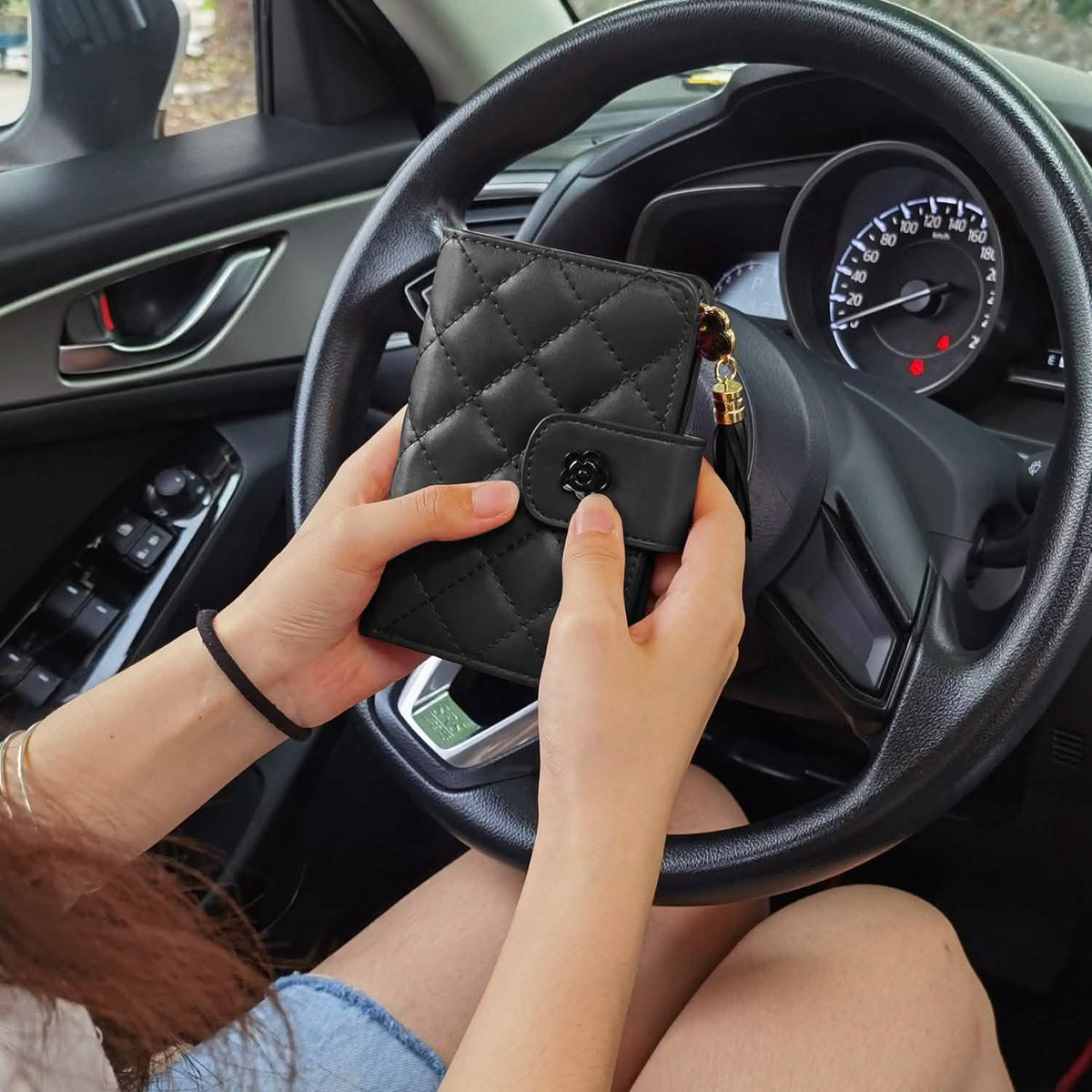 Women PU Leather Clutch Wallet Handbags & Wallets - Tophatter Daily Deals