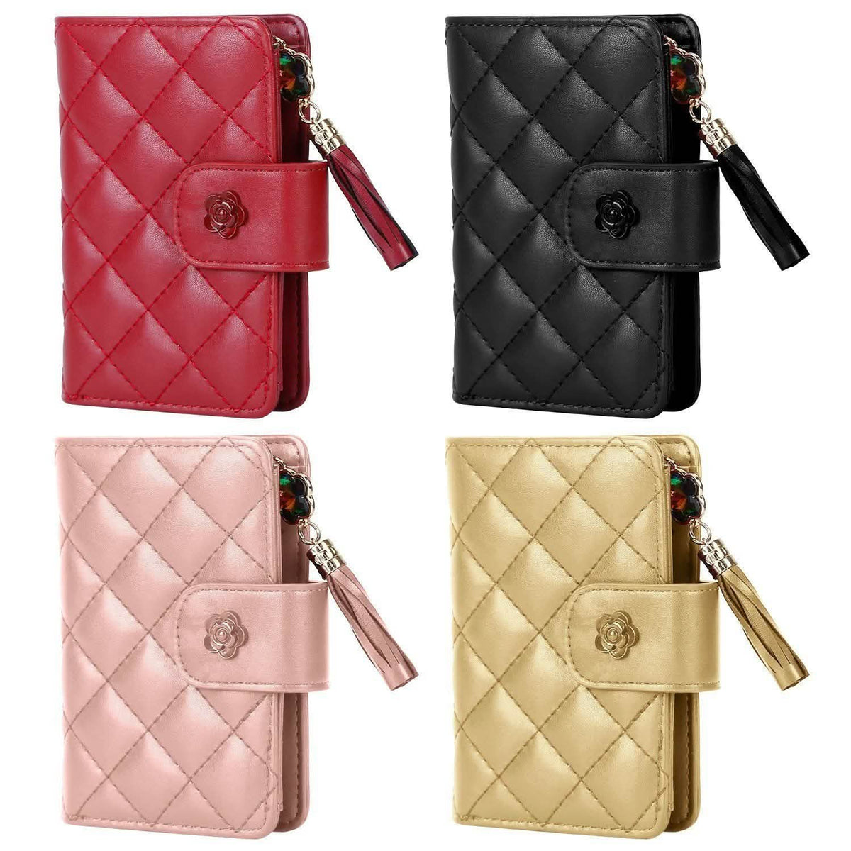 Women PU Leather Clutch Wallet Handbags & Wallets - Tophatter Daily Deals