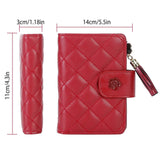 Women PU Leather Clutch Wallet Handbags & Wallets - Tophatter Daily Deals
