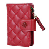 Women PU Leather Clutch Wallet Red Handbags & Wallets - Tophatter Daily Deals