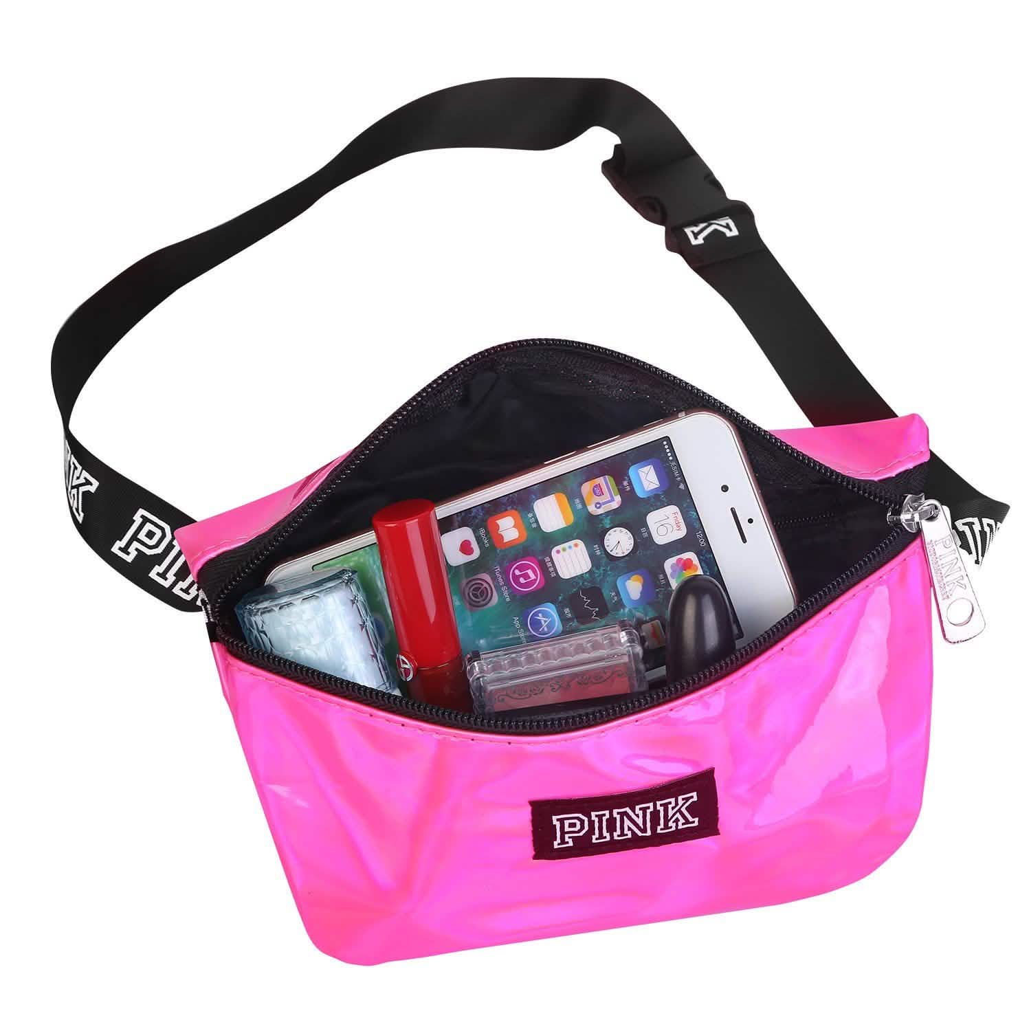 Women Shiny Leather Waist Pack Bag Handbags & Wallets - Tophatter Daily Deals