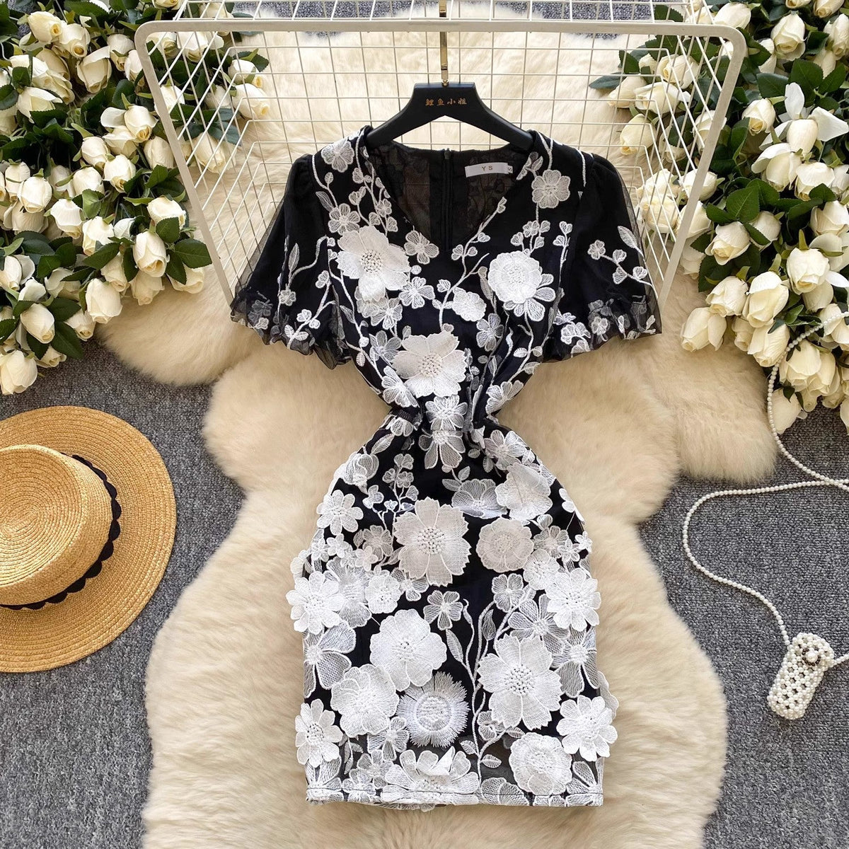 Women Short Sleeve Party Bodycon Prom Dress White Mini Dresses - Tophatter Daily Deals