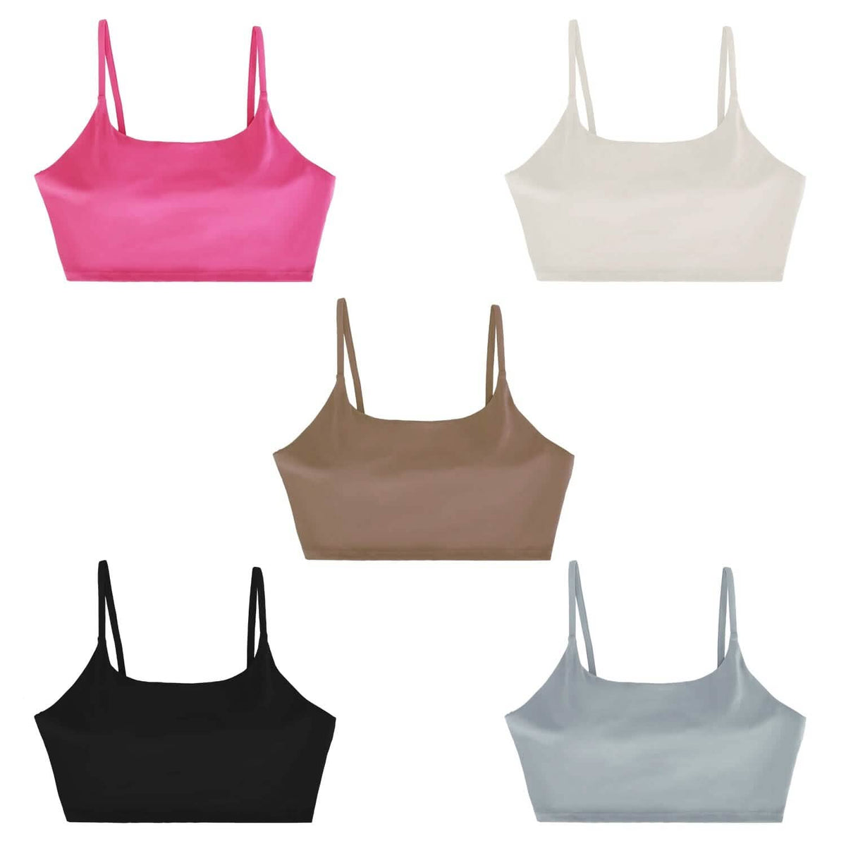 Women Strap Sport Bras Padded Strappy Tank Tops Women's Lingerie - Tophatter Daily Deals