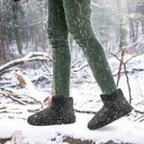 Women Suede Mid-Calf Snow Boot with Anti-slip Rubber Base Women's Shoes - Tophatter Daily Deals