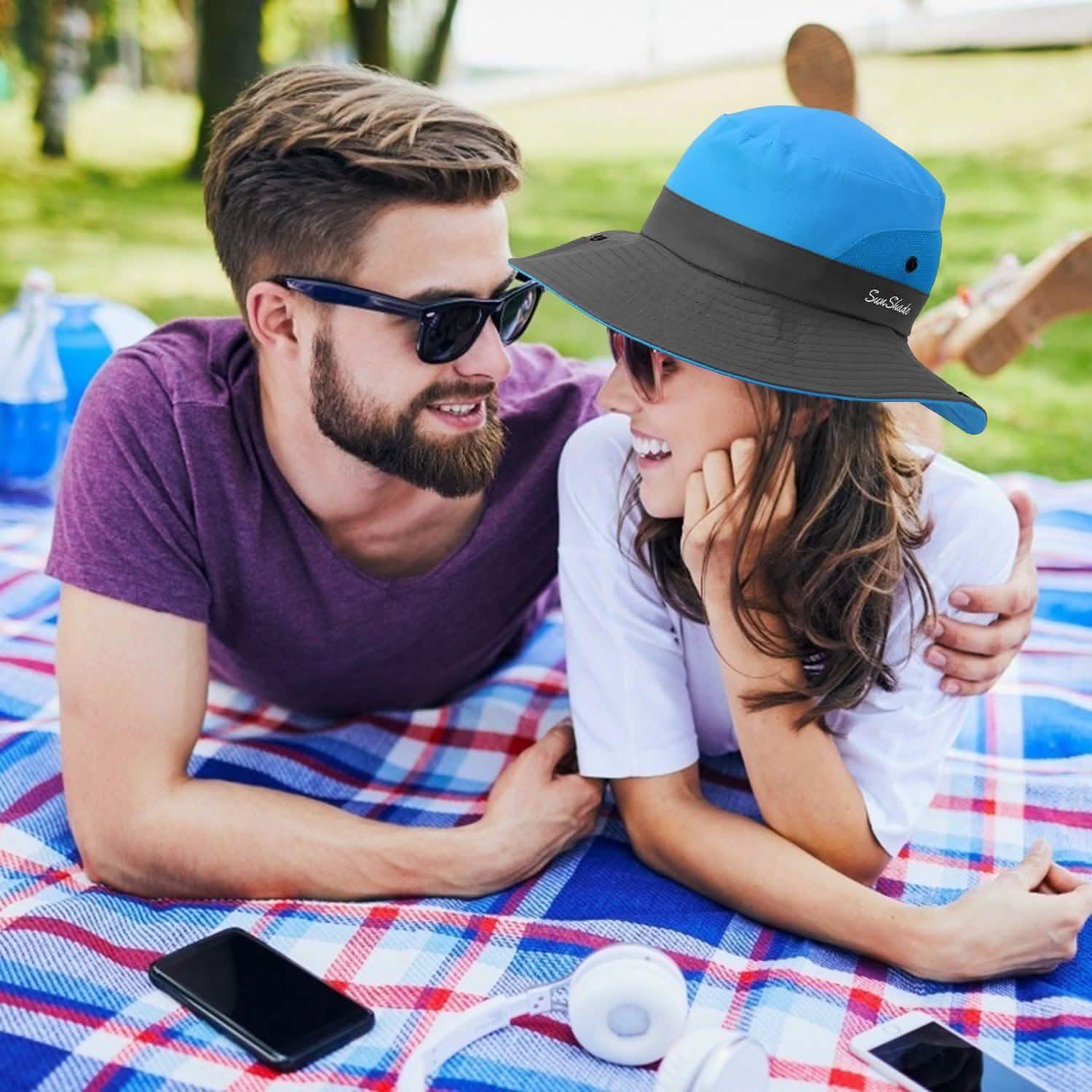 Women Summer Sun Bucket Hats Foldable Hats - Tophatter Daily Deals