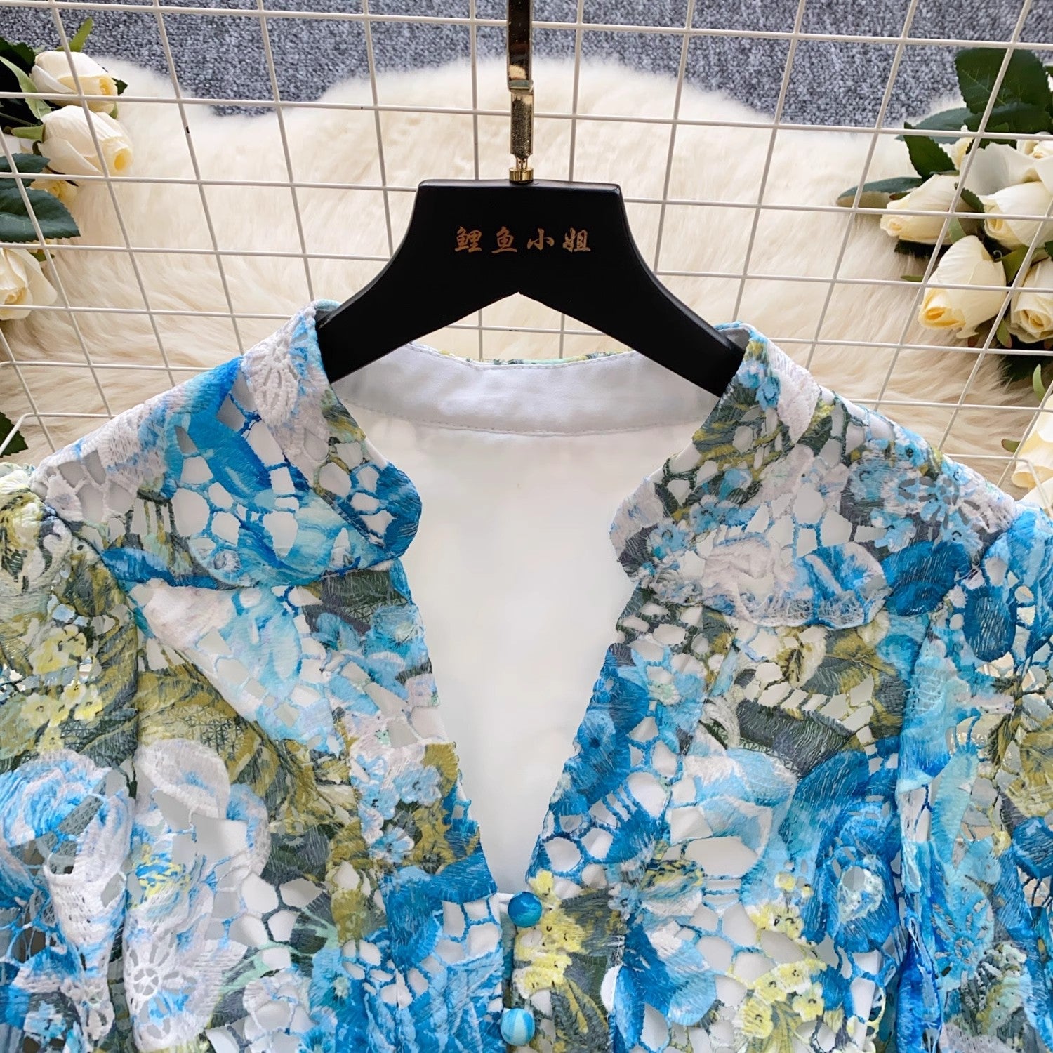 Women V-Neck Spring Holiday Lace Print Mini Dress Mini Dresses - Tophatter Daily Deals