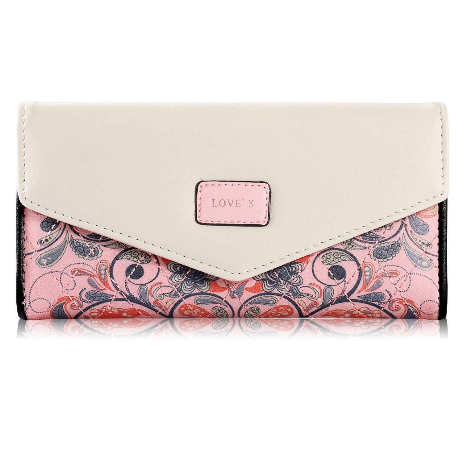 Women Wallet Soft Leather Trifold Clutch Purse Handbags & Wallets - Tophatter Daily Deals