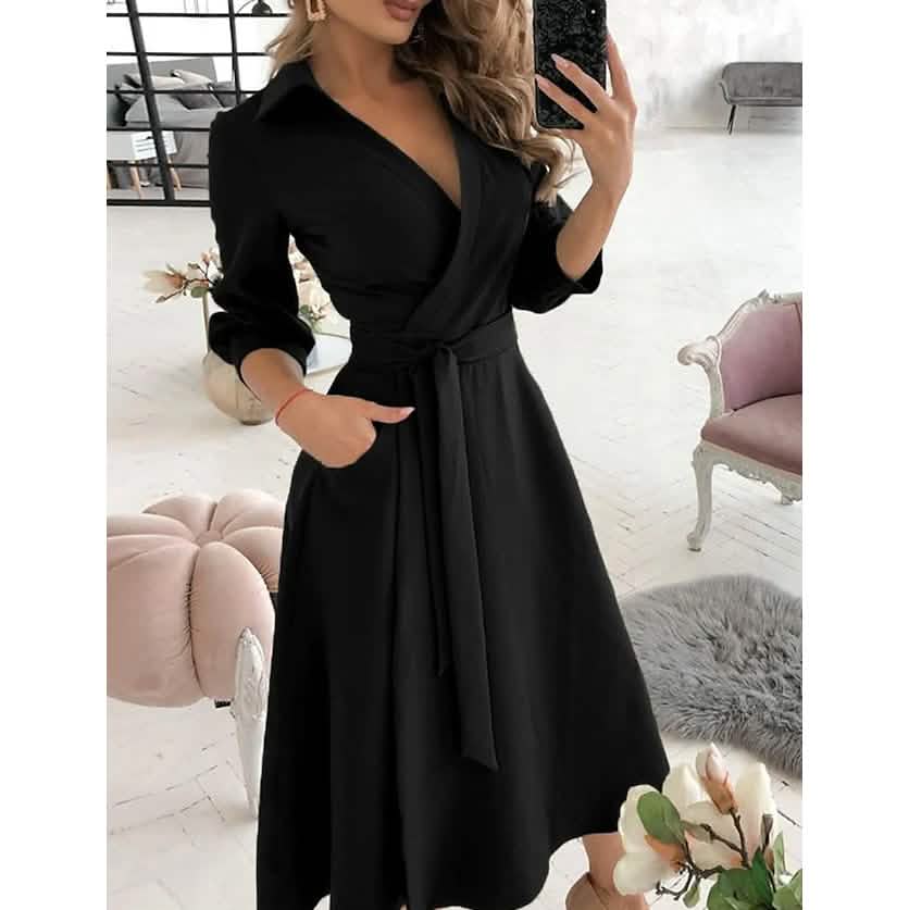 Women's A Line Dress Black Women's Dresses - Tophatter Daily Deals