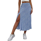 Women's A Line Long Skirt Blue Women's Bottoms - Tophatter Daily Deals