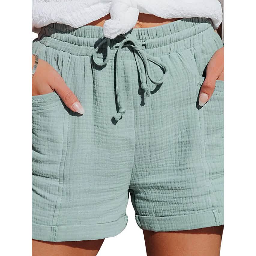 Women's Basic Casual Sports Shorts Green Women's Bottoms - Tophatter Daily Deals