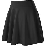 Women's Basic Versatile Flared Mini Skater Skirt Women's Bottoms - Tophatter Daily Deals