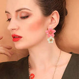 Women's Boho Flower Shaped Daisy Stud Earrings Earrings - Tophatter Daily Deals