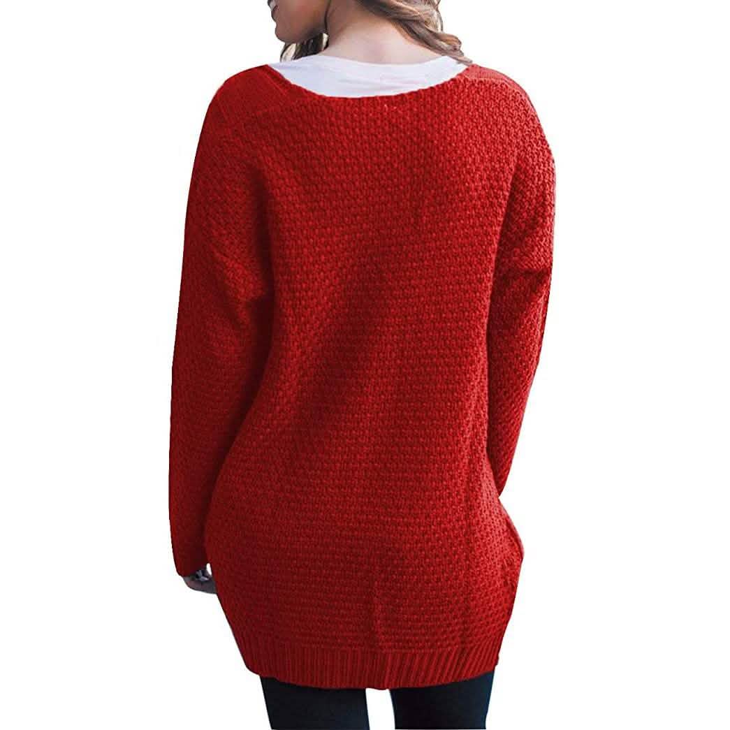 Women's Boho Long Sleeve Cardigan Women's Outerwear - Tophatter Daily Deals