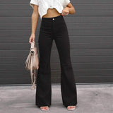 Women's Bootcut Pants Trousers Jeans Corduroy Black Women's Bottoms - Tophatter Daily Deals