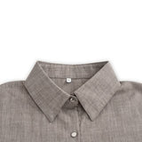 Women's Buttons Turn-Down Casual Shirt Dress Women's Dresses - Tophatter Daily Deals