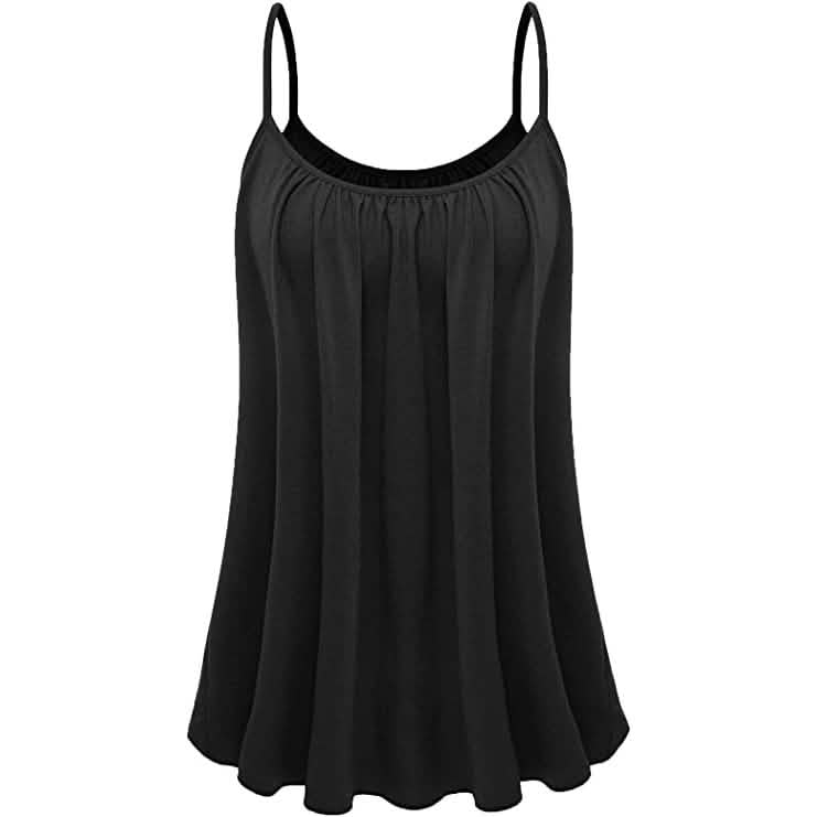 Women's Camisole Tank Top Black Women's Tops - Tophatter Daily Deals