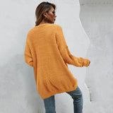 Women's Cardigan Knitted Sweater Jacket Women's Outerwear - Tophatter Daily Deals