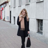 Women's Cashmere Wool Scarf Gloves, Scarves & Earmuffs - Tophatter Daily Deals